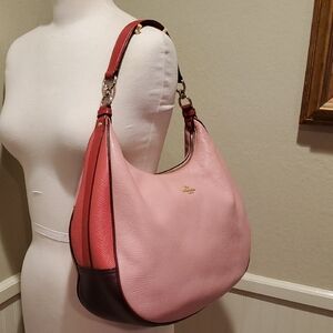 Coach Colorblock Harley Shoulder Bag